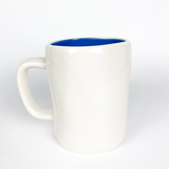 Rae Dunn “USA" Stars America 4th of July Coffee Mug Whit Blue Red Patriotic NEW - Picture 6 of 9